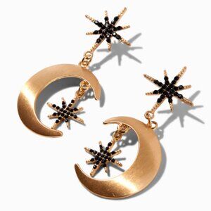 2/$15 Icing Star Moon Earrings